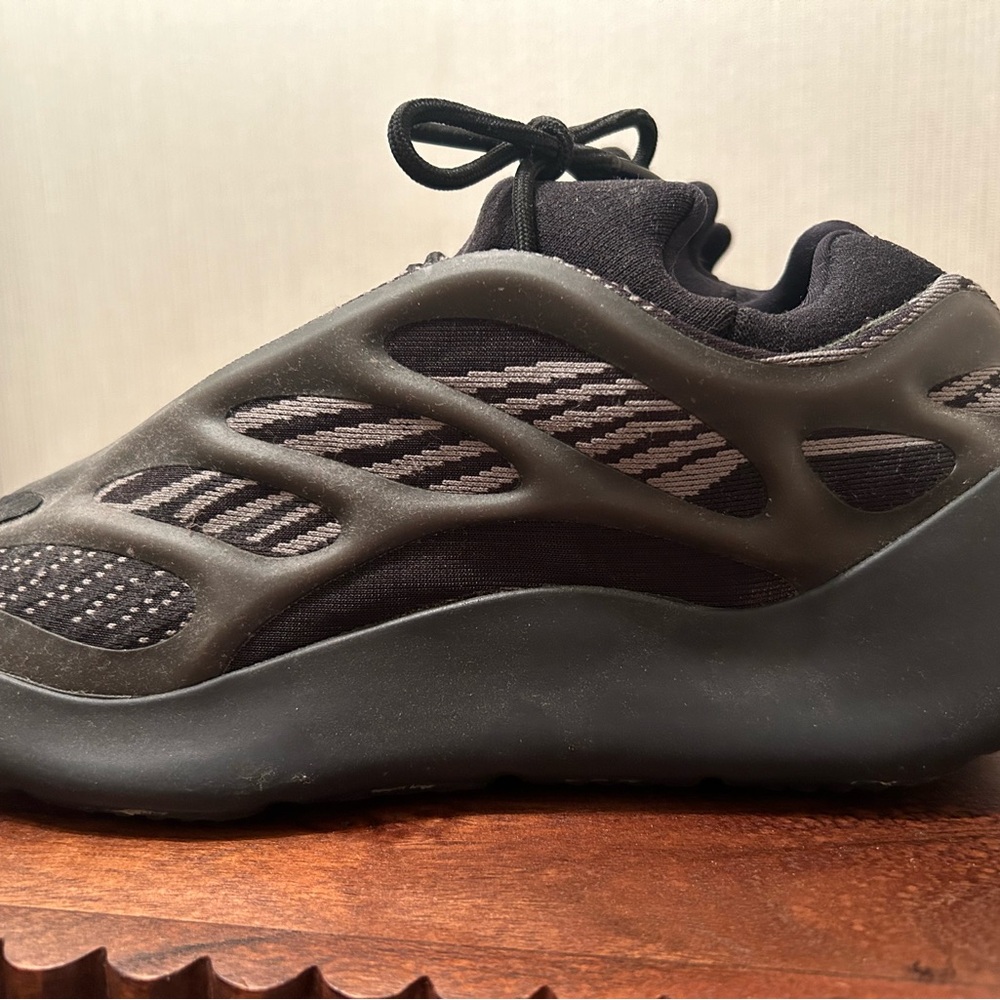 Adidas Black and Gray Sneakers